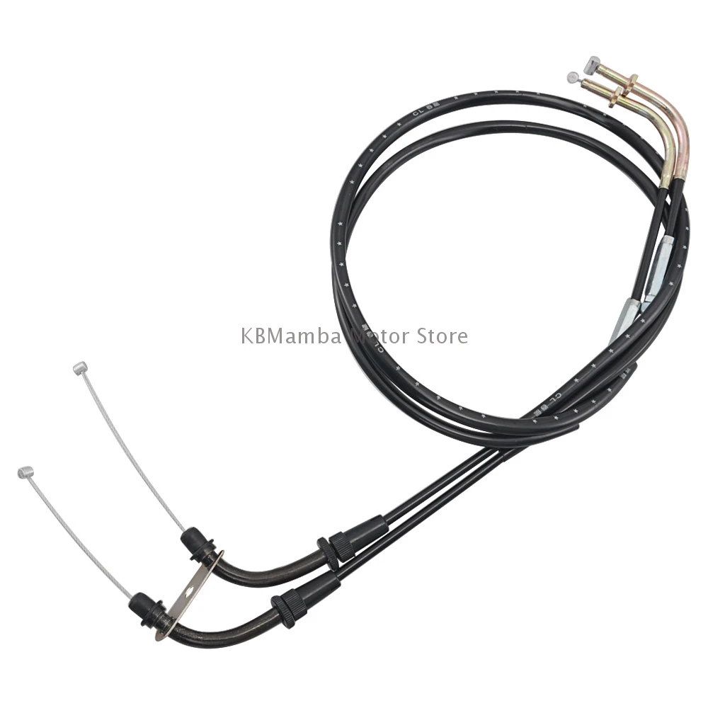 Motorcycle Steel Throttle Cables Wires For Kawasaki VULCAN 900 VN900 CLASSIC/LT 2006-2018 Models.