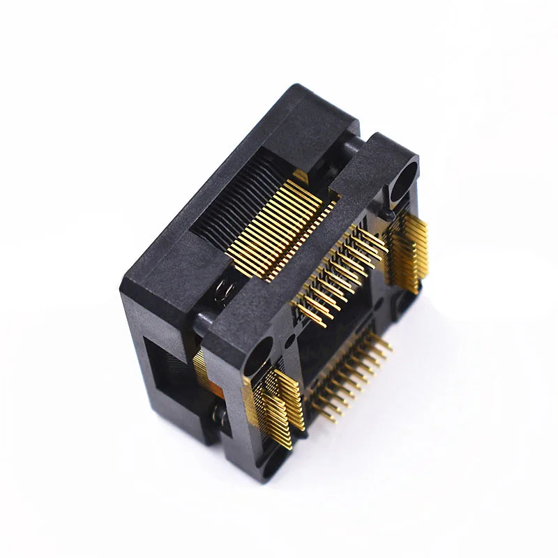 TQFP80 FQFP80 QFP80 OTQ-80-0.65-07 Burn in Test Socket Pitch 0.65mm IC Body Size 14x14mm Test Adapter