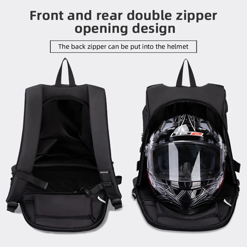 Cavaleiro heróico da motocicleta mochila homens capacete saco de viagem ao ar livre mochila impermeável wactics mochila jovem homem personalidade