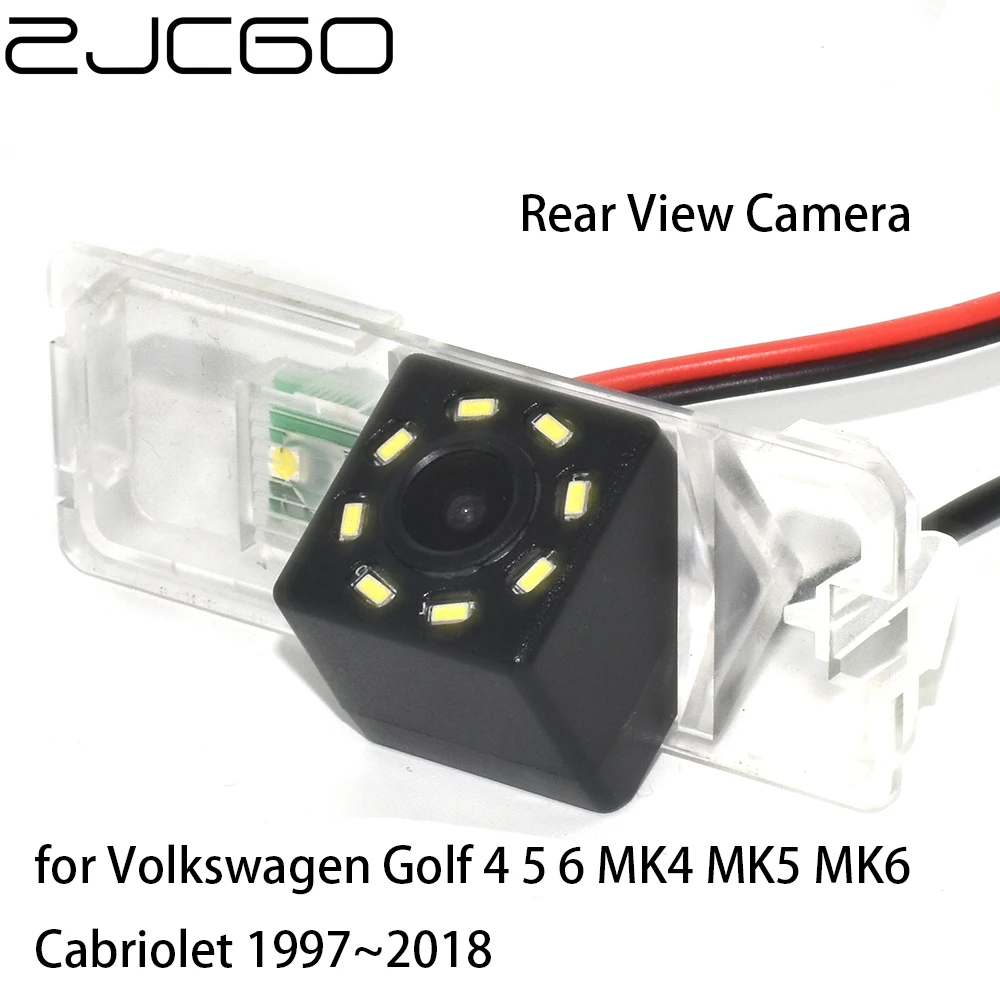 

ZJCGO Car Rear View Reverse Back Up Parking Night Vision Camera for Volkswagen Golf 4 5 6 7 MK4 MK5 MK6 MK7 Cabriolet 1997~2018