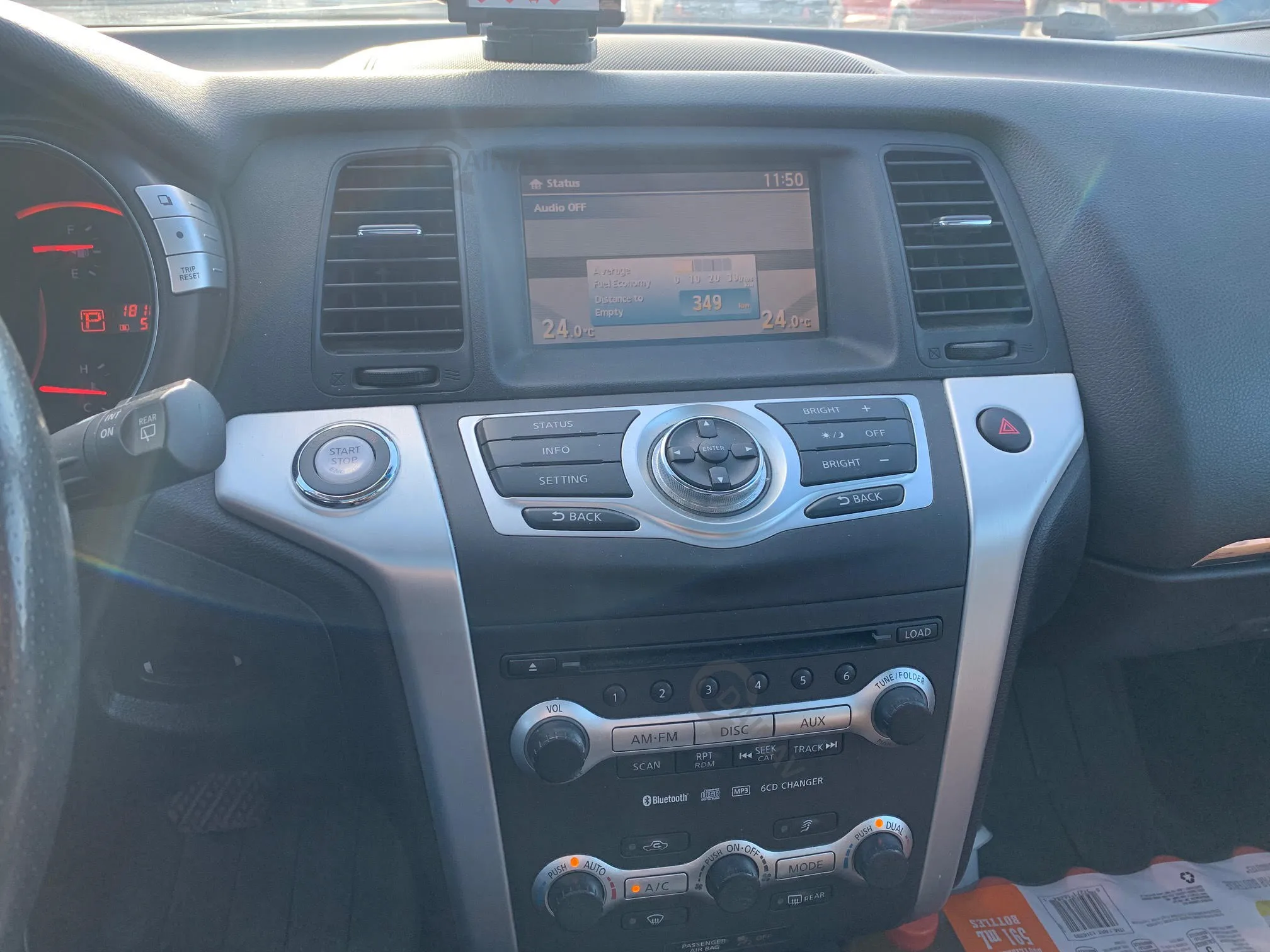 2 Din Amdroid 13 For Nissan Murano Z51 2010-2014 Multimedia Player Car GPS Navi Auto Radio Tape Recoder Head Unit DSP Carplay