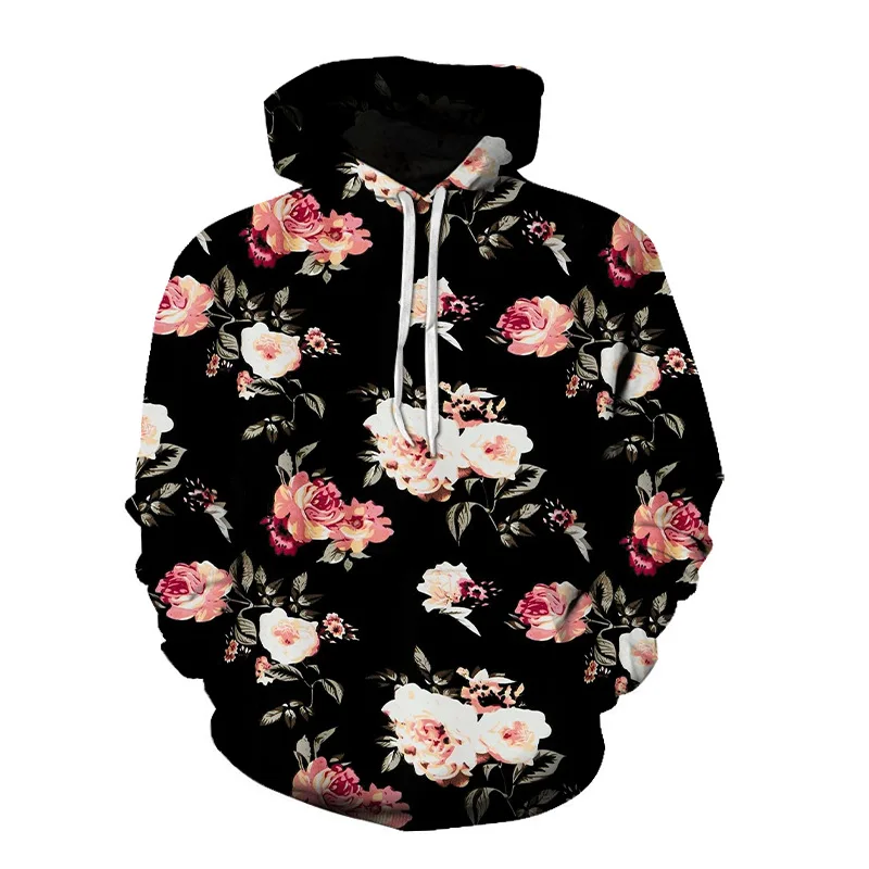 

Spring and Autumn New Hooded Personalized Customized Printing Printed Hedging Casual Men's and Women's Wholesale