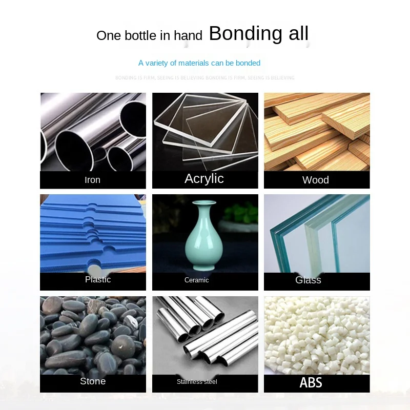Ab Glue Strong Quick-drying Ab Glue Structural Glue Bonding Ceramic Plastic Stainless Steel Glass Wood Metal Welding Ab Glue50ml