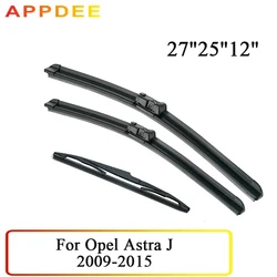 APPDEE Wiper Front & Rear Wiper Blades Set For Opel Astra J 2009-2015 2014 2011 2010 Windshield Windscreen Window 27