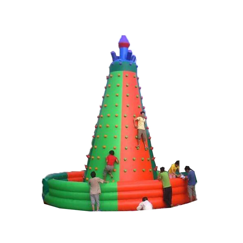 Outdoor large inflatable rock climbing game Professional Inflatable Mountain Climbing Wall, Air Rock