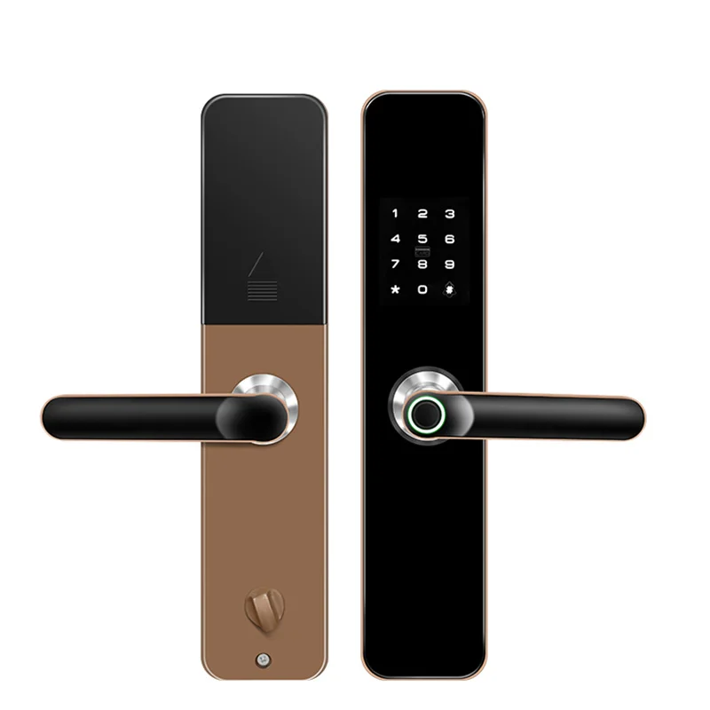 

Tuya App Remote Keyless with Fingerprint IC Card 6068 Mortise TTLock Smart Lock for Home Gate