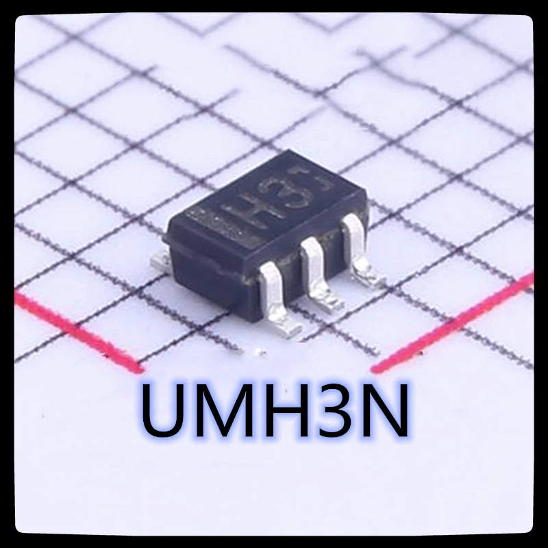 (100PCS) UMH3N H3 SOT363 Digital transistor 100mA/50V New and original