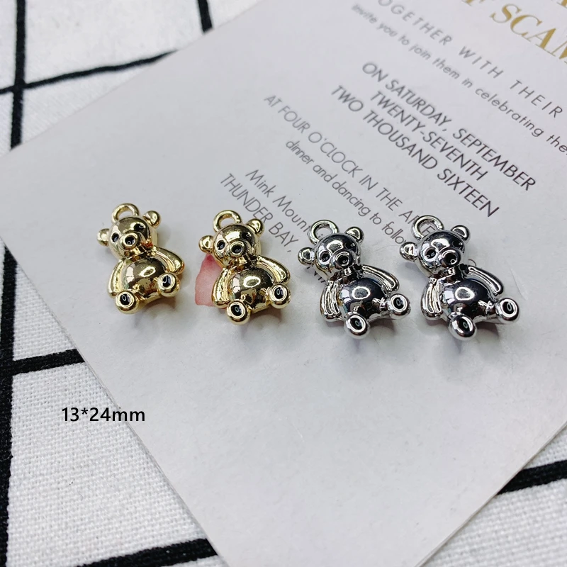 

DIYDIY accessories wholesale new trend bear necklace pendant accessories materials