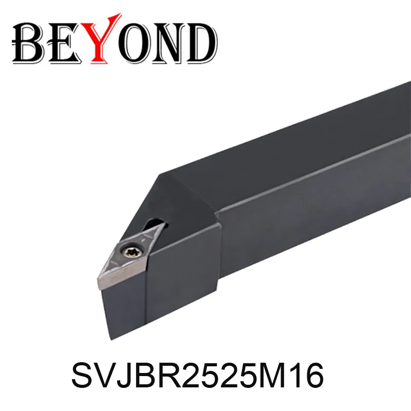 BEYOND SVJBR SVJBR2525M16 SVJBL2525M16 25mm Lathe Turning Tools CNC External Boring Bar Holder For Carbide Inserts VBMT 160404