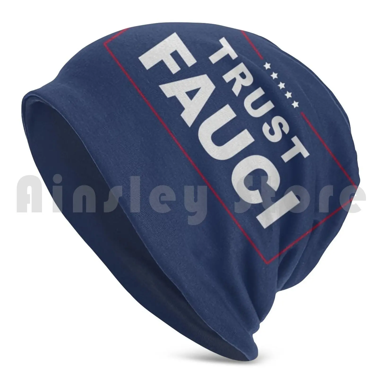 Trust Fauci Beanies Print Beanie Hedging Cap DIY Print Cushion Trust Fauci Face Trump Dr Fauci Fauci Senate Quarantine