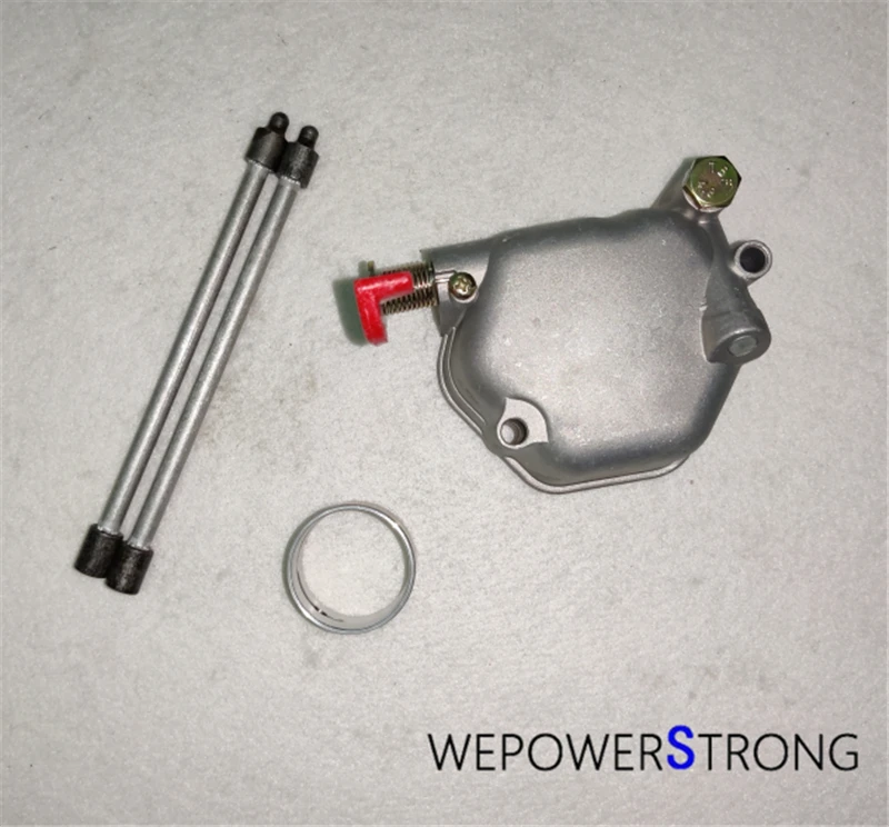 Valve Cover High Pressure Fuel Pipe Main Bush Push Rod Kit(5PC Set) For 170F 173F 178F 186F 188F 192F Diesel Engine Generator