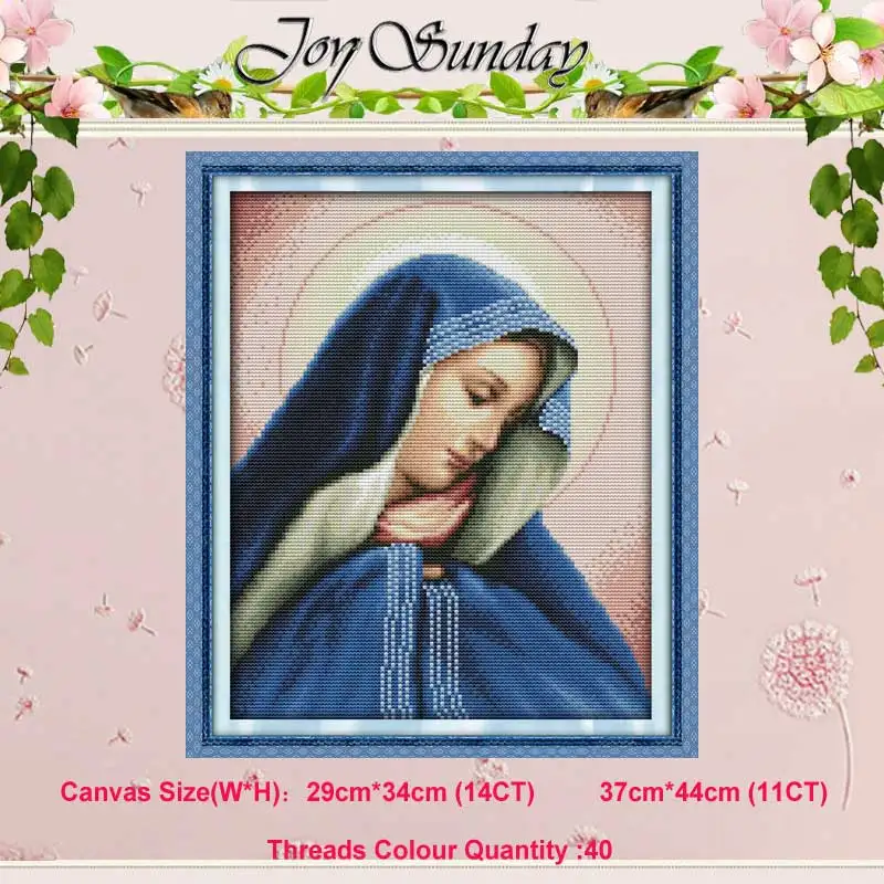 Religious figure Jesus Goddess patterns counted 11CT 14CT Cross Stitch Set DIY Cross-stitch Kit Embroidery Needlework Home Decor