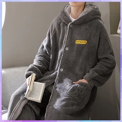 Conjunto de Albornoz de manga larga para Hombre, Kimono multicolor, ropa de casa, cárdigan, batas de baño, bata de diseño