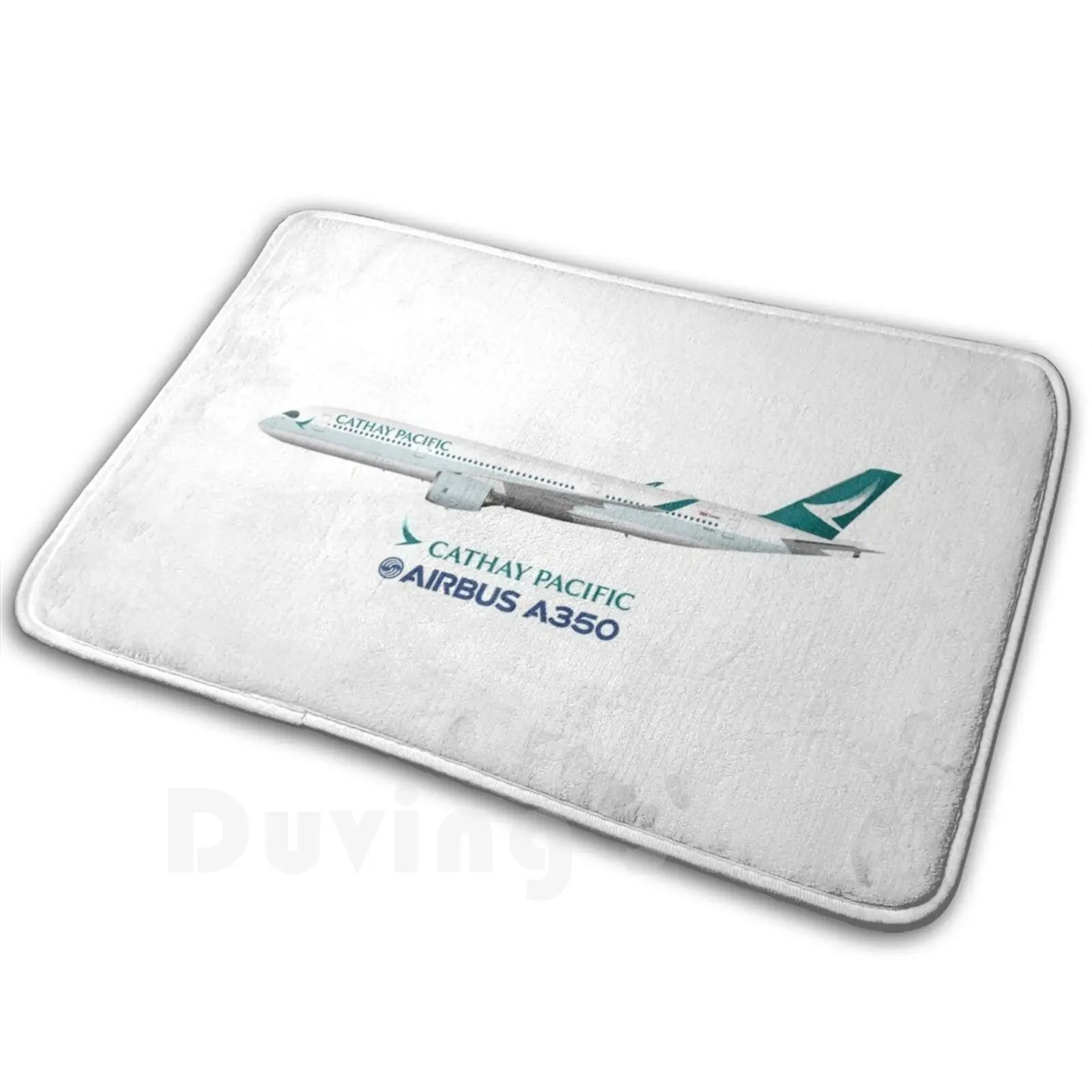 Ilustración de Cathay Pacific Airbus A350 alfombra cojín suave Airbus A350 A350 Xwb Airbus A350 A350 Airbus