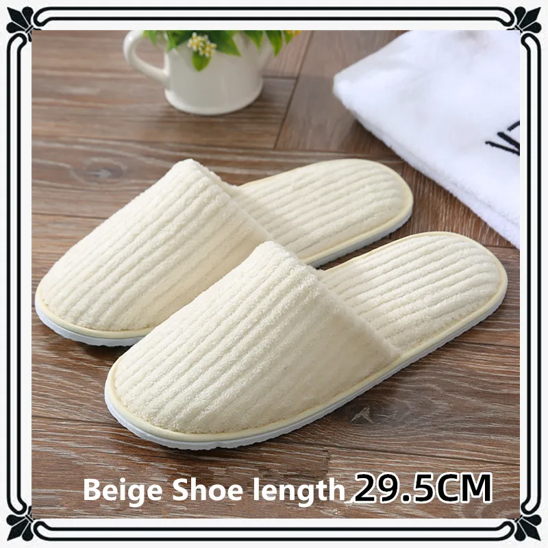 Pantoufles d\'hiver pour hommes et femmes, toboggans de poulet d\'hôtel, sandales de voyage à domicile, chaussures d\'accueil, taille unique, en vente,