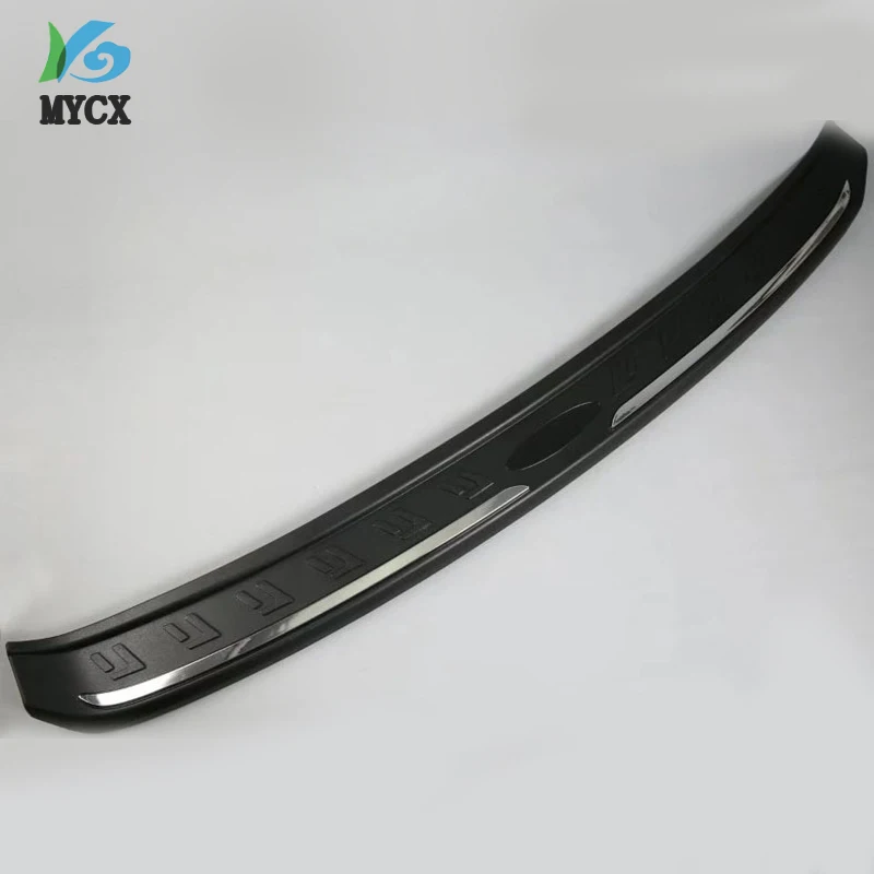 

Car Accessories Interior Stainless Rear Outer Bumper Protector Scuff Plate Guard Cover Trim For Volkswagen Tiguan L Car Styling