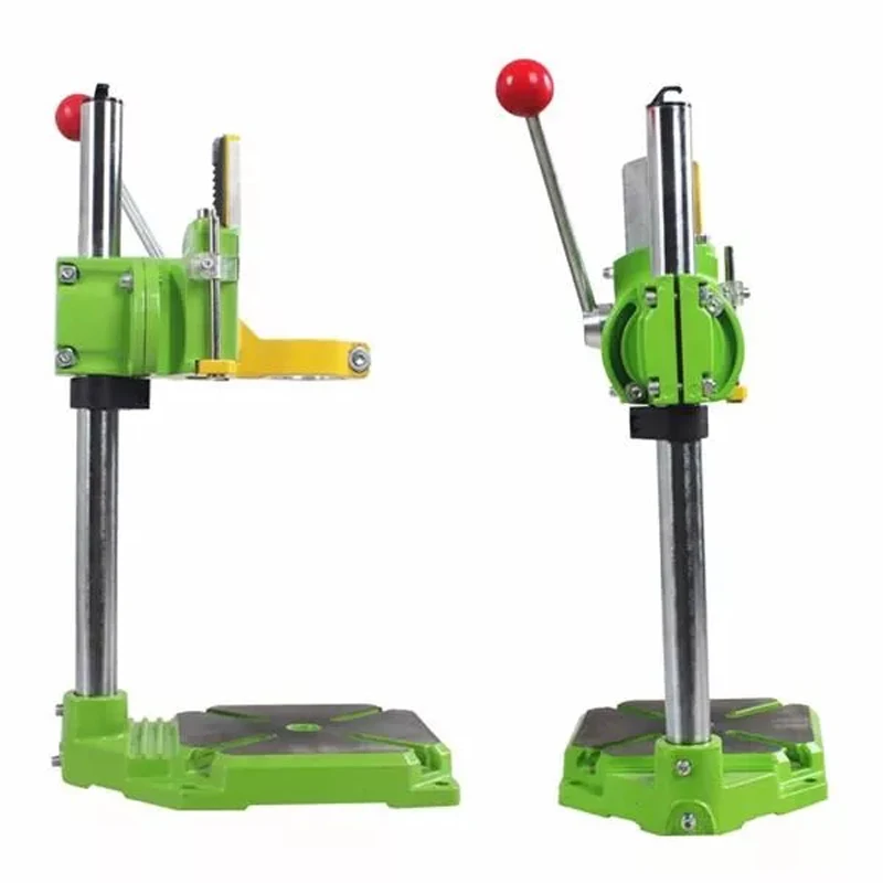 ALLSOME MINIQ BG6117 Bench Drill Stand/Press Mini Electric Drill Carrier Bracket 90 Degree Rotating Fixed Frame Workbench Clamp