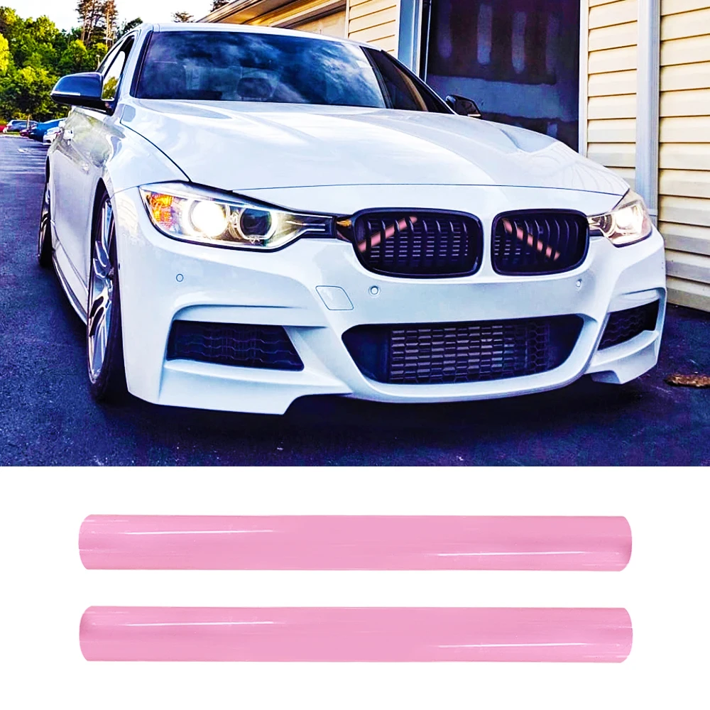 Front Grille Trim Strips Cover for BMW F30 F31 F32 F33 F34 F36 F20 F21 F22 F23 3 4 Series Pink Decoration Accessories Car Sport