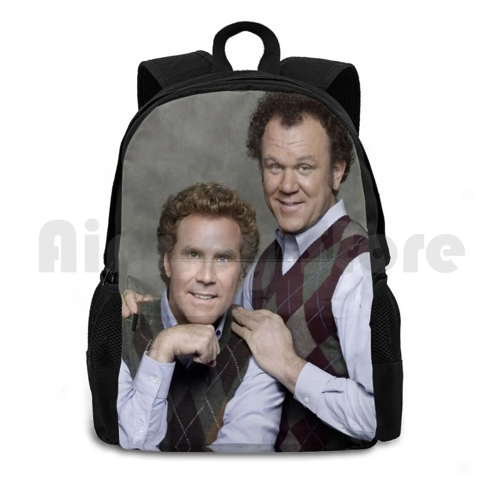 Step Brothers Outdoor Hiking Backpack Waterproof Camping Travel Step Brothers Will Ferrell Movie Funny John C Reilly Comedy