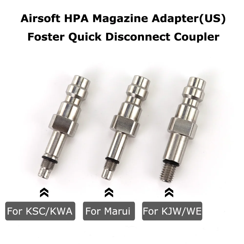 Adaptador HPA Foster desconexión rápida US – Compatible airsoft