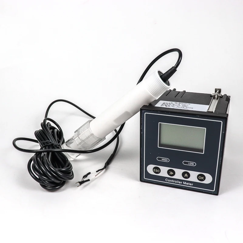 Imagem -05 - Sensor de ph Eletrodo Plástico Barato Medidor de ph Detector de Qualidade da Água Tester