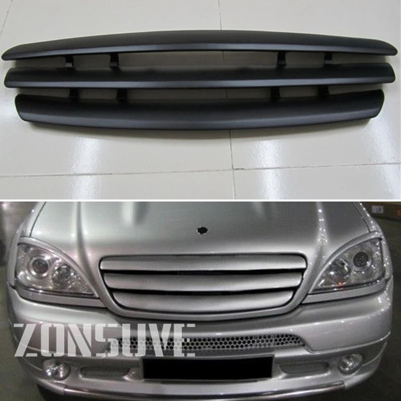 For Mercedes Benz M-class W163 1998 1999 2000 2001 2002 2003 2004 2005 Year Racing Grille Cover Accessorie Body Kit