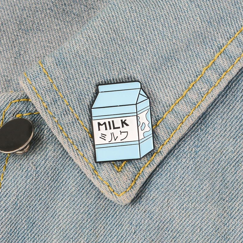 Japanese Style Enamel Pins Collection Mount Fuji Ramen Milk Carton Koi Fish Ukiyo-e Lapel Pins Brooches Badges Jewellery Friends