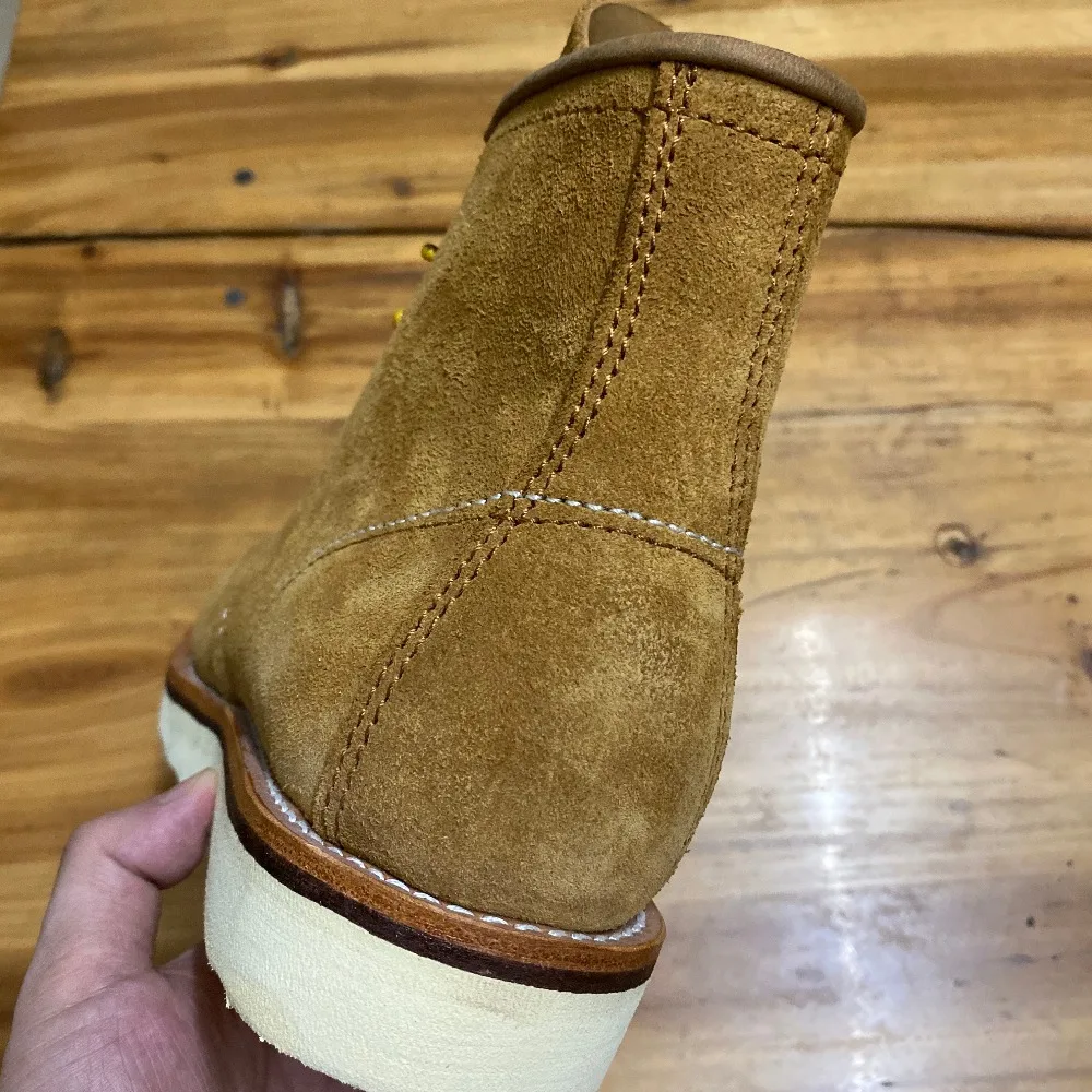 YQF875 Red Tornado Size 35-52 Super Quality Genuine Cowhide Leather Handmade Goodyear Biker Boots Special Colours Custom Made