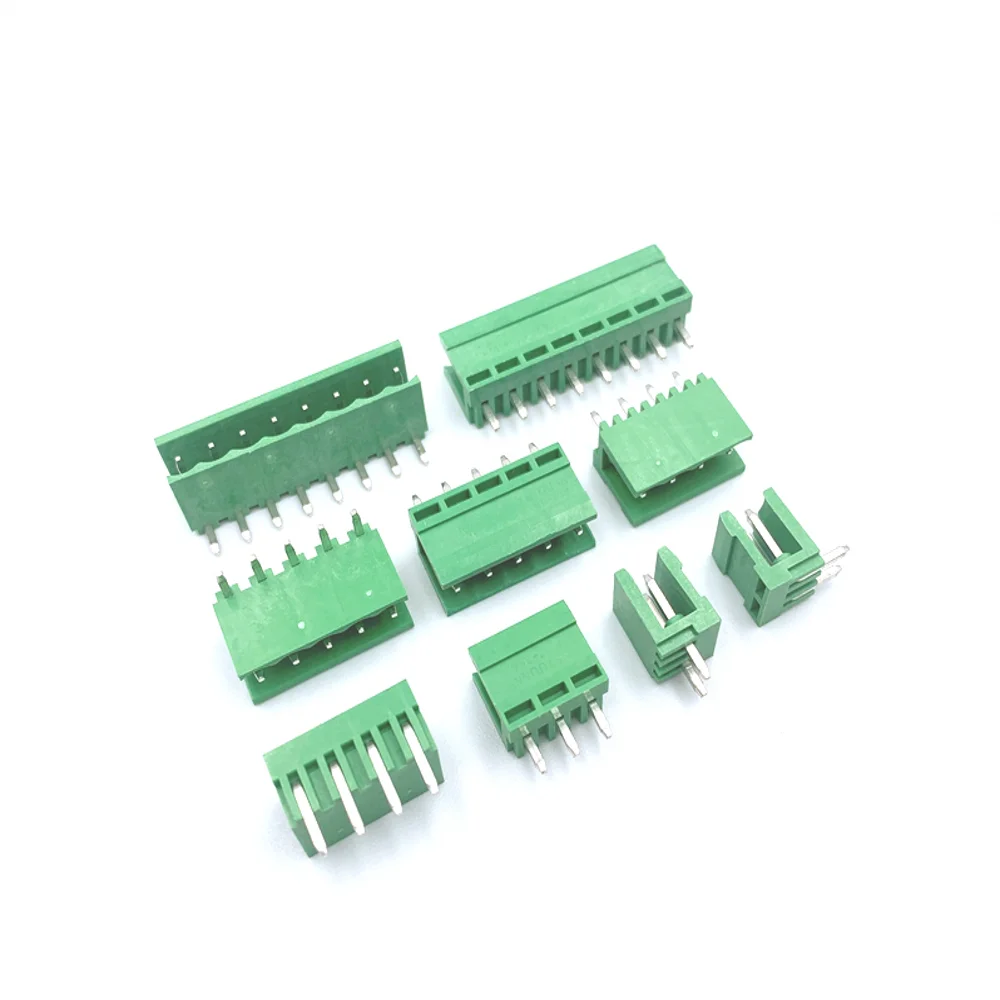 100PCS HT 3,96 K HT 3,96 V HT396R 2P ~ 12P PCB TERMINAL BlOCK PITCH 3,96mm 2PIN ~ 12PIN GRÜN VERDRAHTUNG TERMINAL PHOENIX DEGSON KEFA