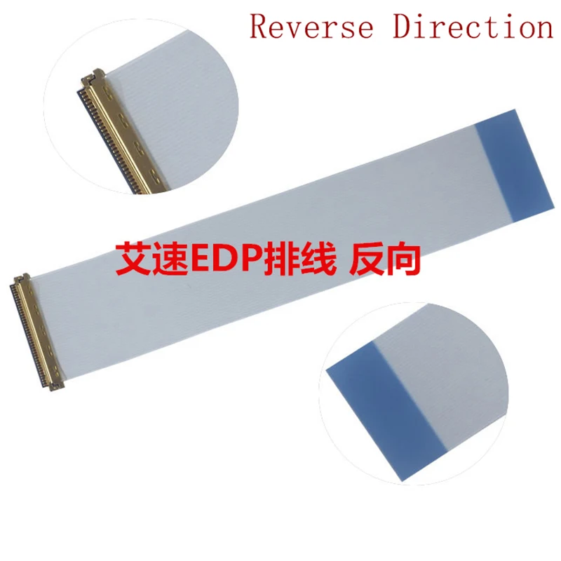 FFC Ribbon Flexible Flat Cable 0.5MM Pitch With AWM 20706 150C 60V VW-1 30 Pin 40 Pin Forward Reverse Direction