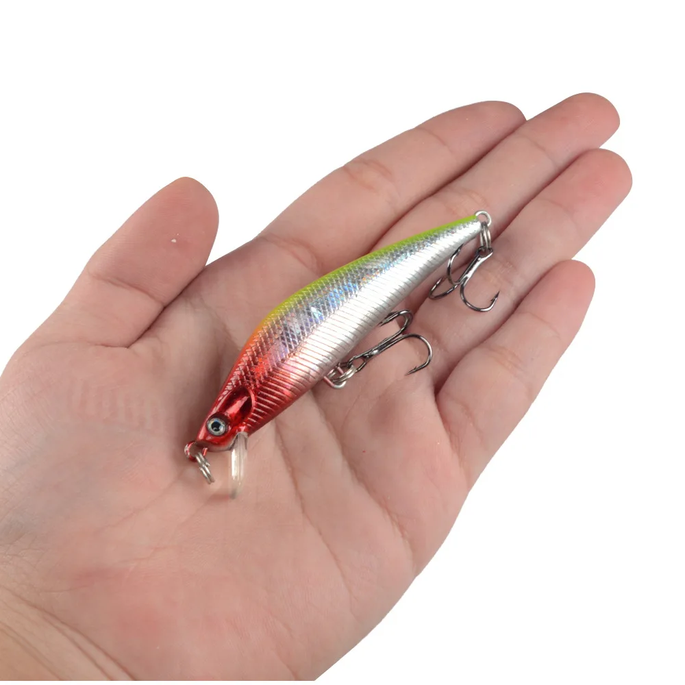 1PCS Japan Hot Model Floating Minnow Fishing Lures 7.5cm 7.5g Jerkbait Bass Pike Carkbait Wobblers Swimbait Professional Bait