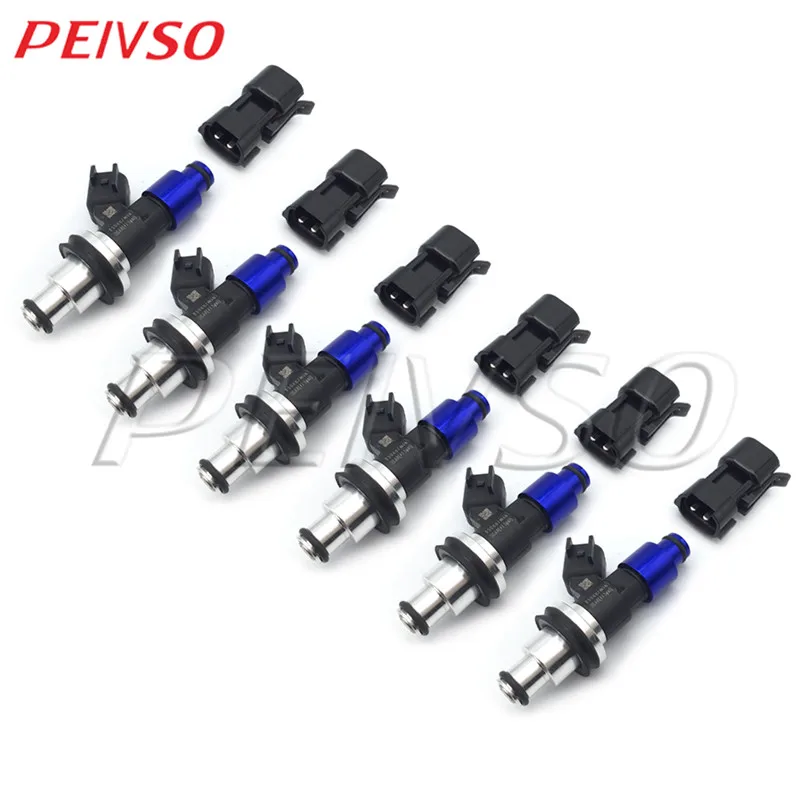 

PEIVSO High Flow Fuel injector for LEXUS SC300 / SC430 / LS430 / LS400 / GS300 / GS430 4.3L 3UZ 4.0L 1UZ 80lb 850CC