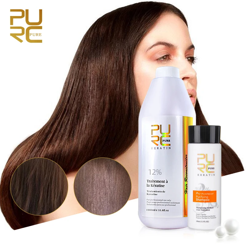 Keratin Smoothing Treatment 12% Formlain 1000ml Keratin for Hair High Quality Keratin Hair Straightening Products Good Effect