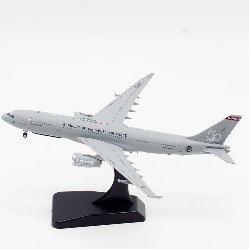 1: 400 Singapore Air Force A330 MRTT aircraft tanker Airplane Plane Aircraft Alloy metal Model Toy Airliner Kids Gifts Display