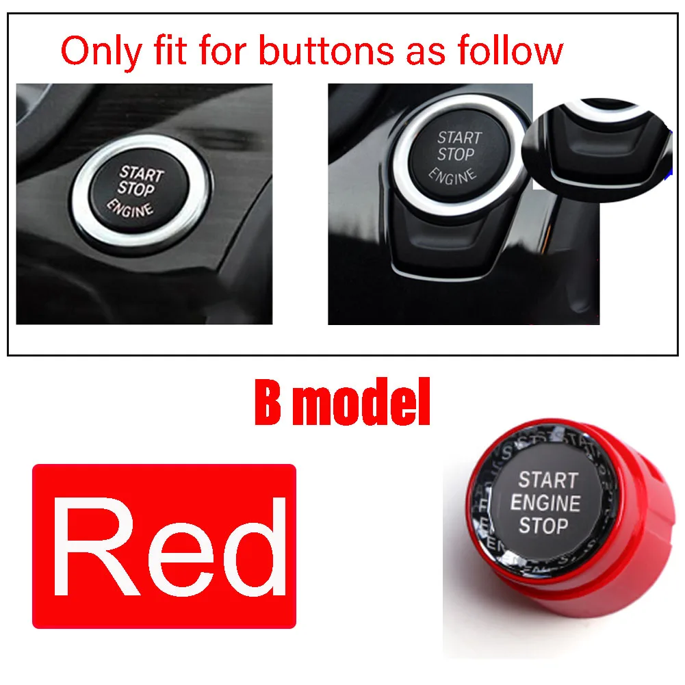 Auto Styling Für BMW 1 2 3 4 5 6 7 Serie F20 F21 F22 F23 F30 F34 F10 F18 F12 F07 F01 F02 MOTOR START STOP Schalter Taste Aufkleber