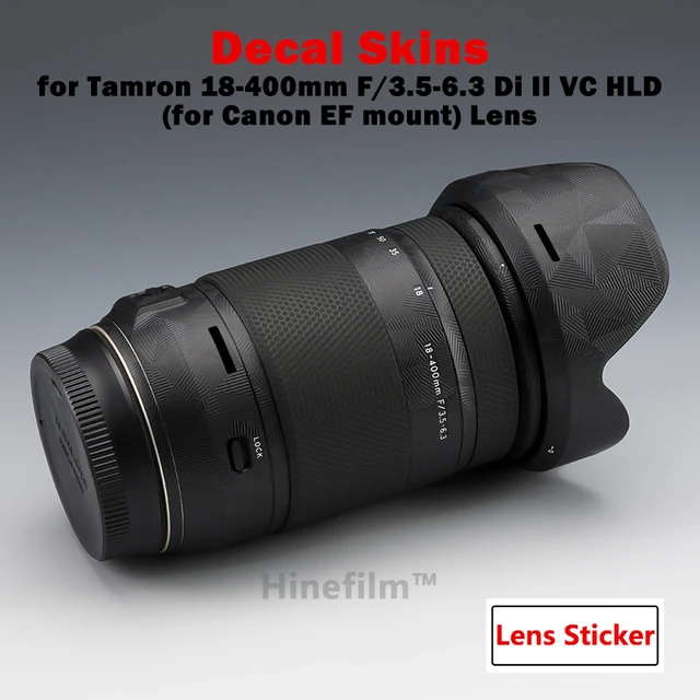 18-400 Lens Premium Decal Skin for TAMRON 18-400mm f/3.5-6.3 Di II VC HLD  for Canon Mount Lens Protector Cover Film Wrap Sticker - AliExpress 44