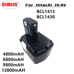 14.4V 4.8/6.8/9.8/12.8Ah for Hitachi BCL1430 Battery for Hitachi CJ14DL DH14DL EBL1430 BCL1430 BCL1415 Li-ion Battery L50