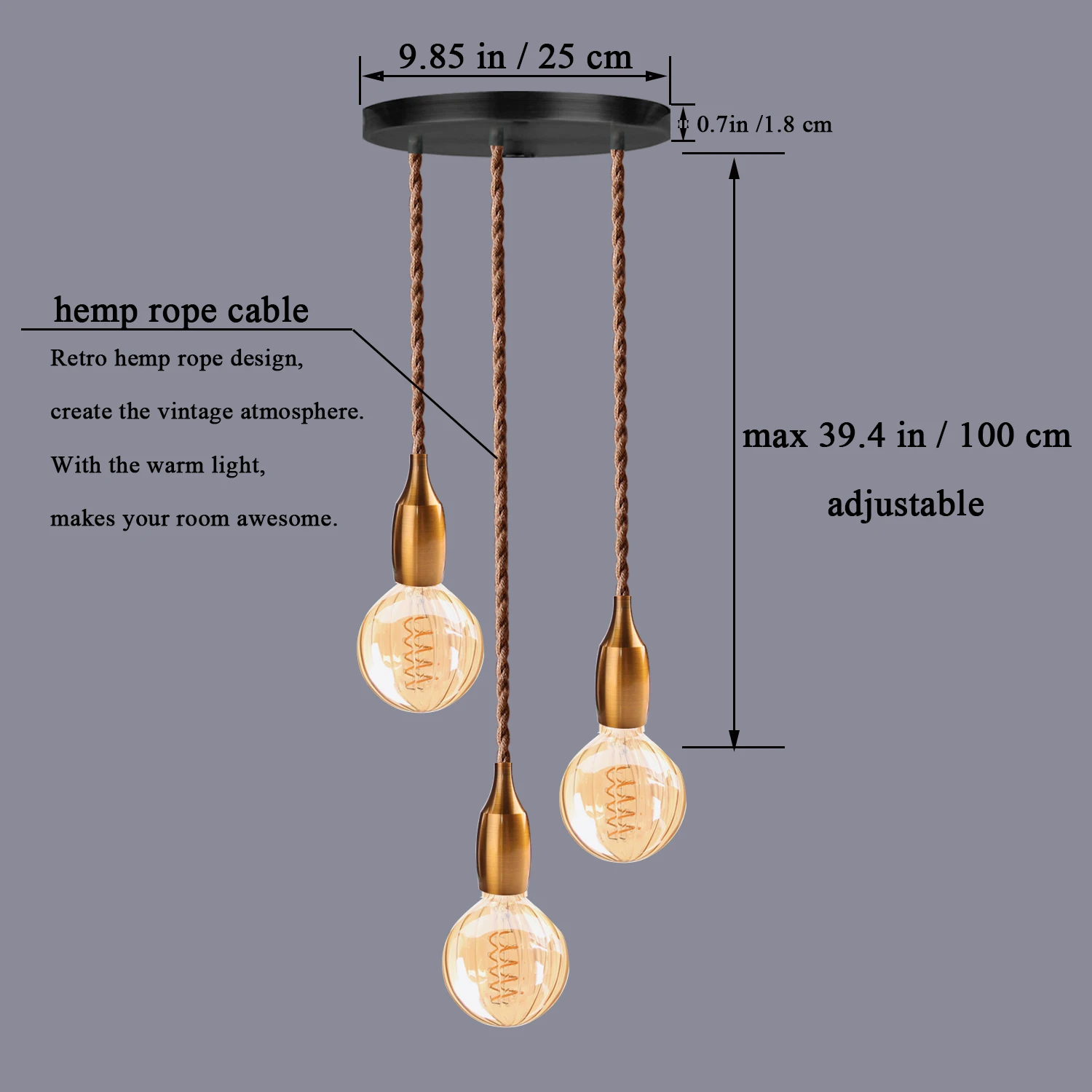 Luces colgantes modernas nórdicas, Base de bombilla Edison E27, soporte de lámpara de tornillo 110V 220V, aluminio Industrial, portalámparas Retro, decoración del hogar