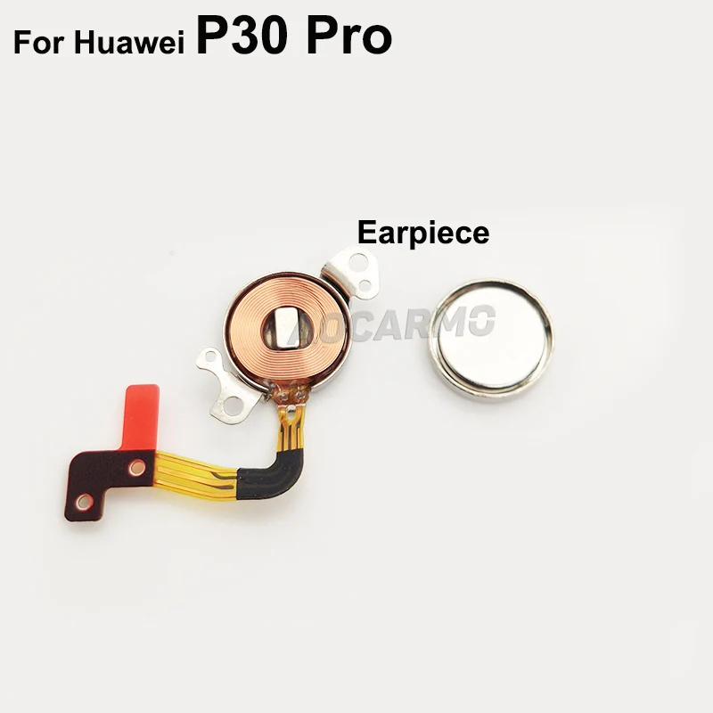 Aocarmo For Huawei P30 Pro Top Earpiece Ear Speaker Bottom Loudspeaker Speakerphone Buzzer Ringer Replacement Parts