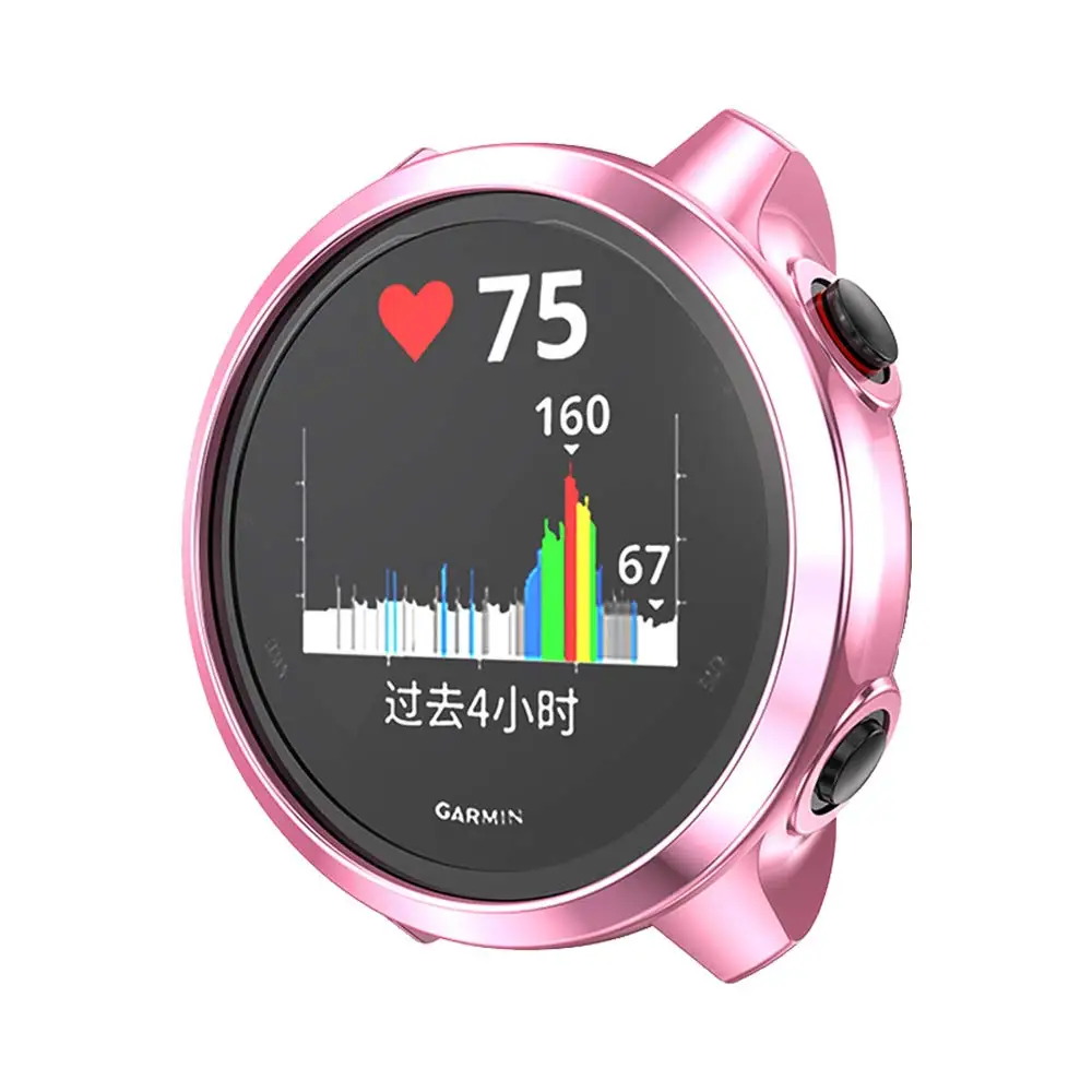 TPU Protector Case Cover for Garmin Forerunner 245 245 Music Screen Protective Cover Shell