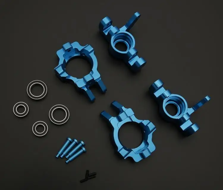 CNC Precision Machining All-metal Front C base Front Steering Set for 1/5 LOSI 5IVE-T ROFUN LT