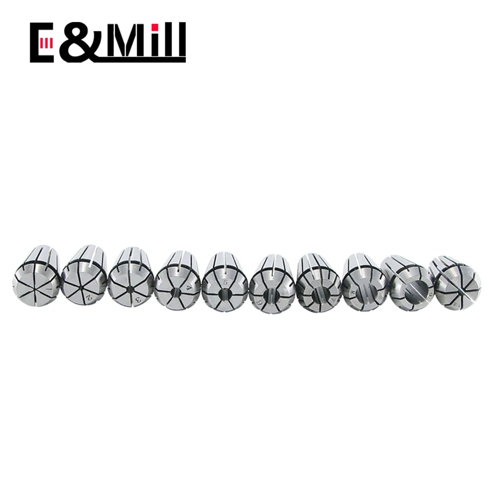 1PCS ER16 Collet 1-10mm 6.35 1/4 3.175 1/8 Precision 0.015 For CNC Milling Tool Holder Engraving Machine Lathe Mill Spring Chuck