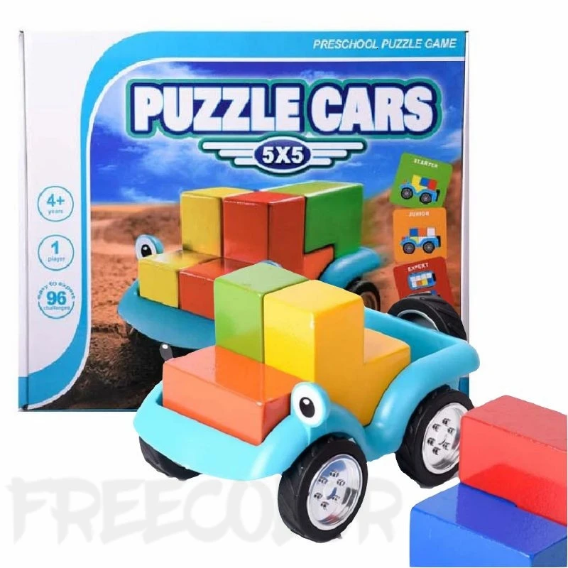 

Игрушка-пазл «Автомобиль», 60 игр, обучение интеллектуальному интеллекту, логическое мышление, Семейная Игра