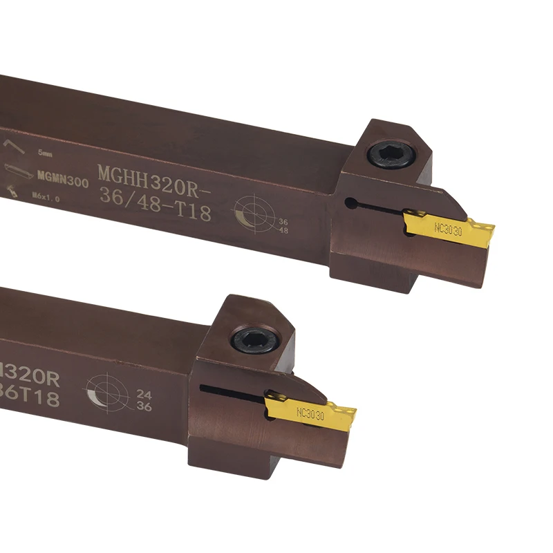 Imagem -02 - Ferramenta de Torno Cnc Mghh320r 24 36 64 100 200 800 Ferramenta de Torno Cnc com Ranhuras Inserções de Carboneto Mgmn Mggn300 Peça