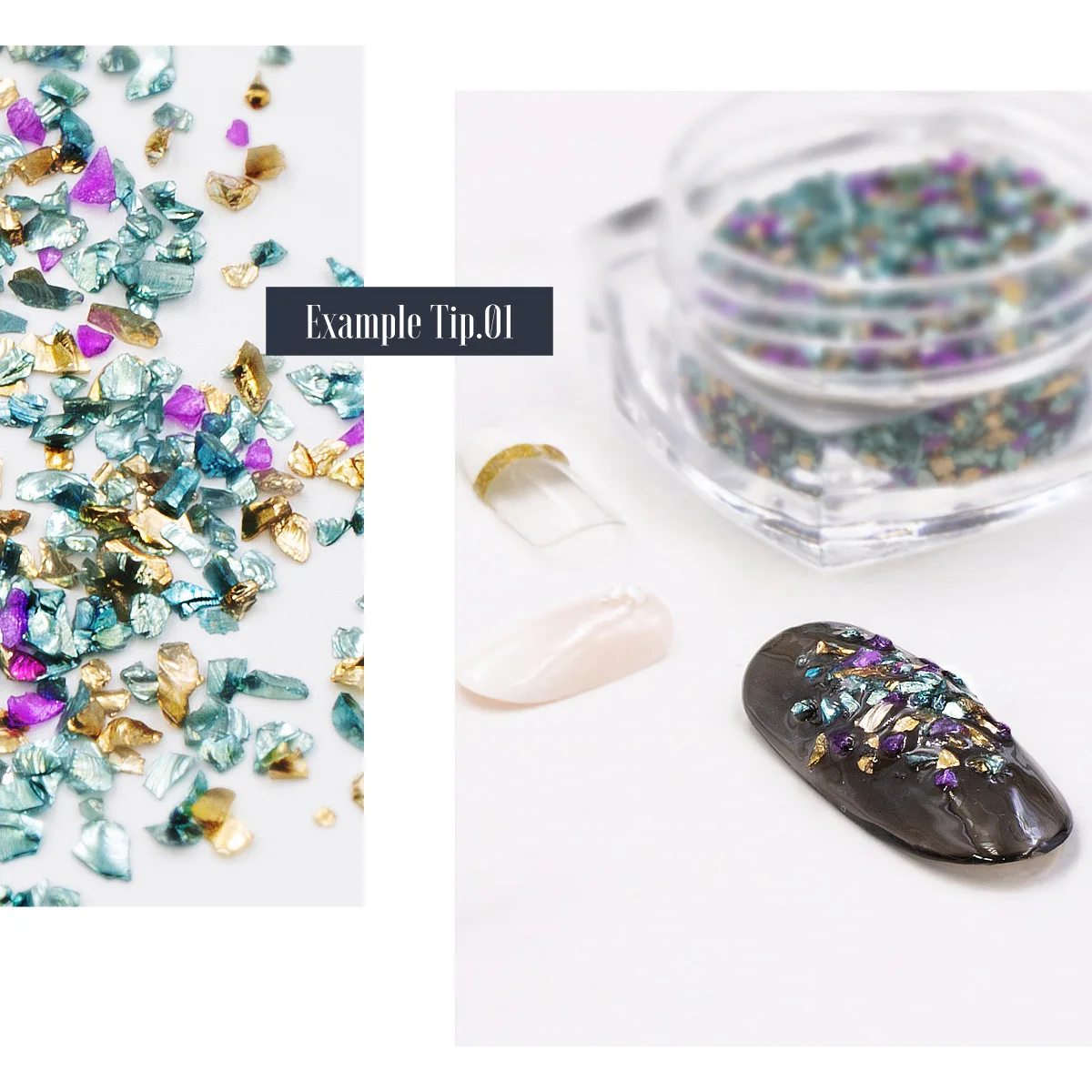 

25 г на баночку, смешанный размер, стеклянные бусины от 0,8 мм до 3 мм, мерцающие камни, посыпающие для дизайна ногтей, аксессуары для рукоделия ручной работы, шейкеры с блестками