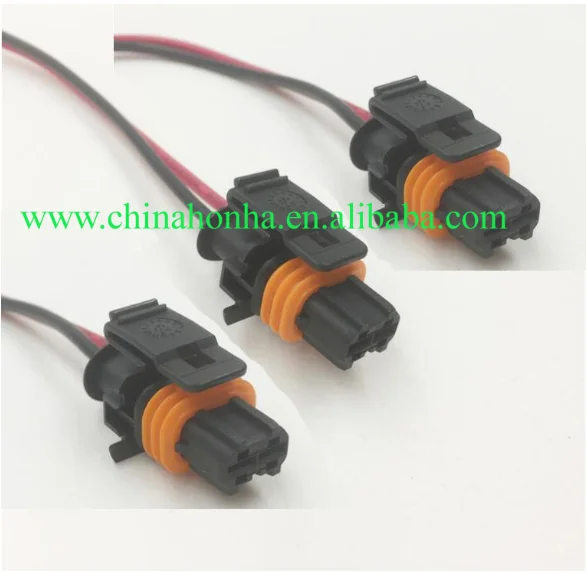 

Female 2 Pin/ways Wire harness sealed waterproof Auto Connector 1 928 403 137 1 928 404 072 For with wire or without wire