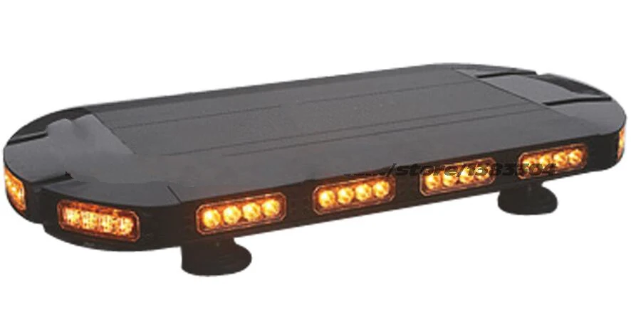 

Bright 60cm 168W Amber LED Mini lightbar, emergency light bar,fire strobe light,ambulance warning lights,waterproof