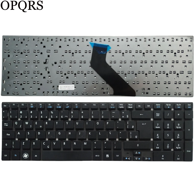 

2 PCS/lot New BR For ACER Aspire V3-571g V3-551 V3-771G V5WE2 Brazil black Laptop Keyboard