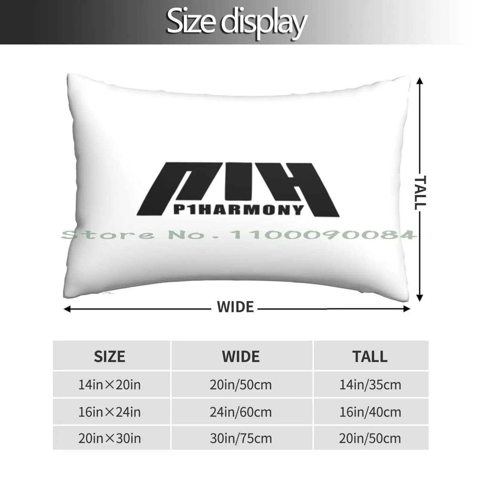 Best Selling-P1harmony Kpop Pillow Case 20x30 50*75 Sofa Bedroom Recaro Fox Long Rectangle Pillowcover Home Outdoor Cushion