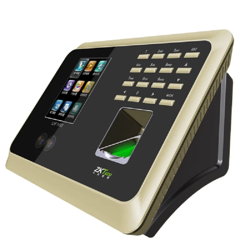 ZK UF100Plus Facial Fingerprint Identification Time Attendance Terminal Face Recognition WIFI TCP/IP with Color Camera